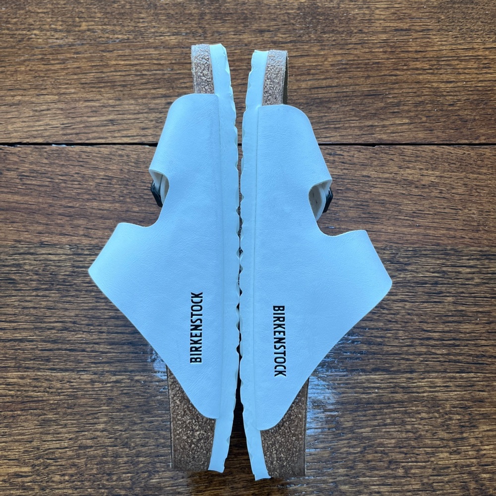 Birkenstock Arizona White Sandals - Picture 3 of 6